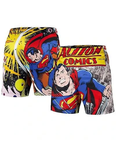 Lids Men's Black Superman Big Print Mesh Shorts