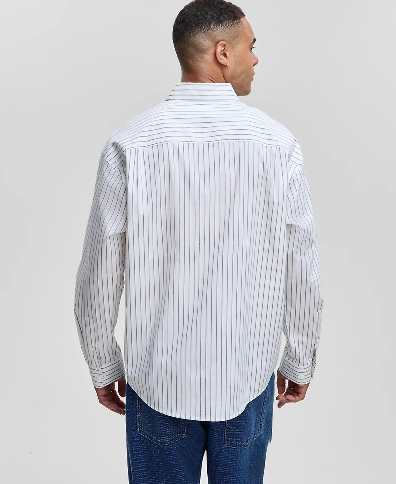 Mode of One Men's Chance Relaxed-Fit Shirt, Macy's Exclusive
