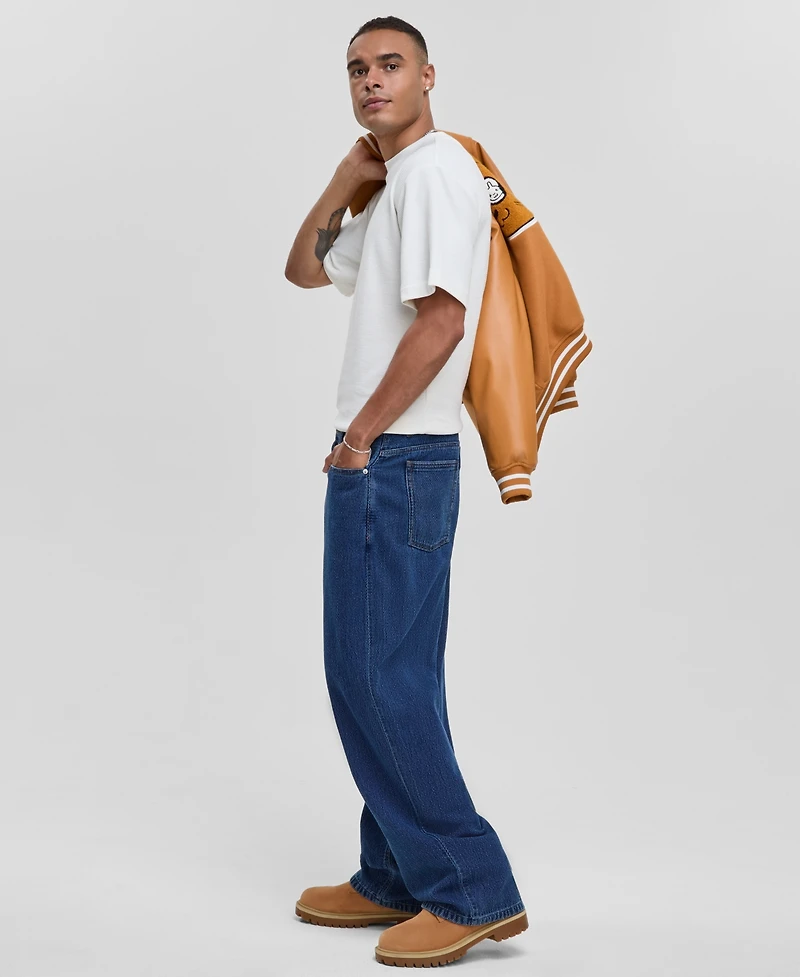 Mode of One Men's Wheeler Baggy-Fit Jeans, Macy's Exclusive
