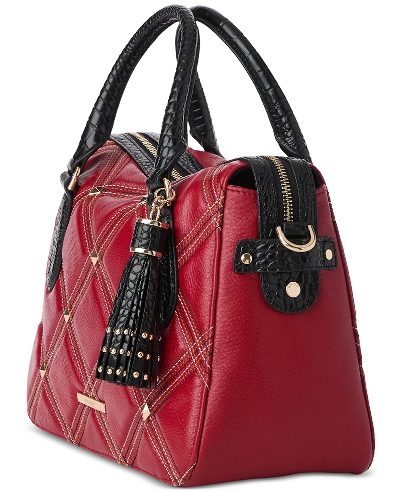 Brahmin Micaela Medium Leather Satchel