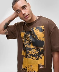 Mode of One Men's Relaxed-Fit Digital Photo Print T-Shirt, Macy's Exclusive