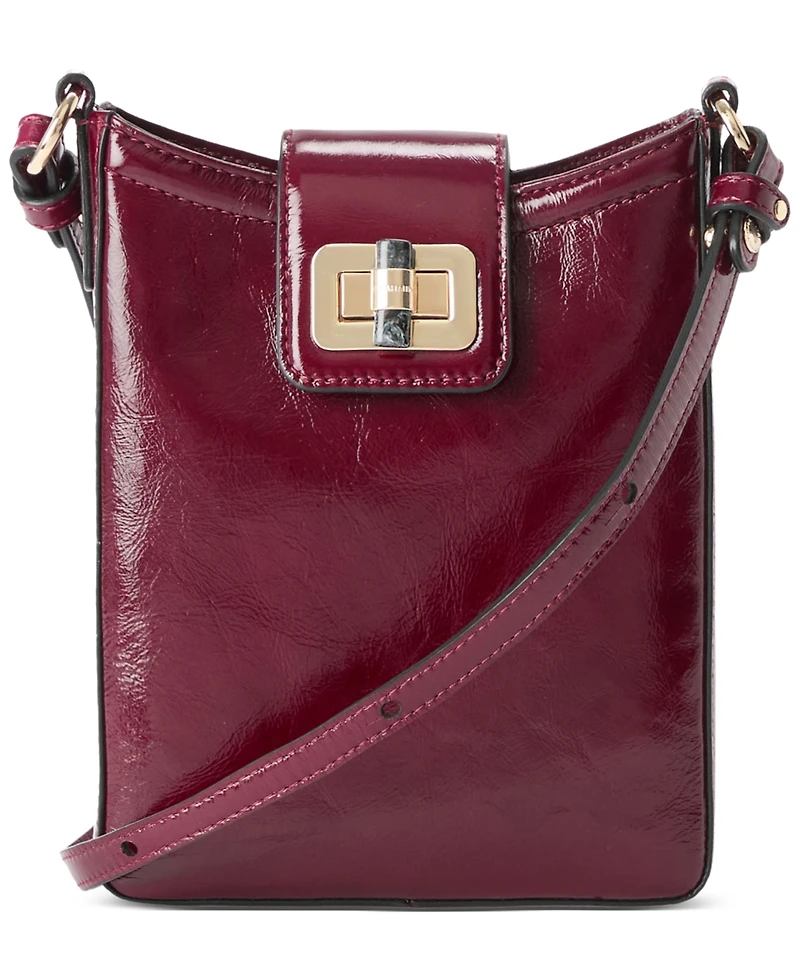 Brahmin Marley Mini Leather Galloway Crossbody
