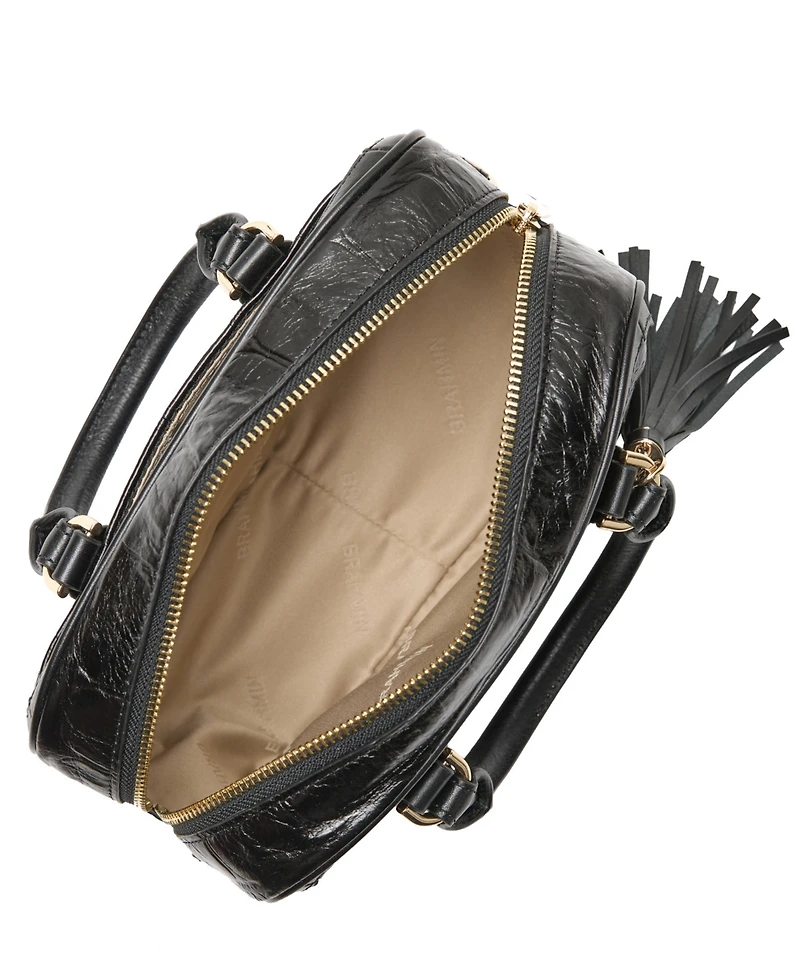Brahmin Mara Small Leather Satchel