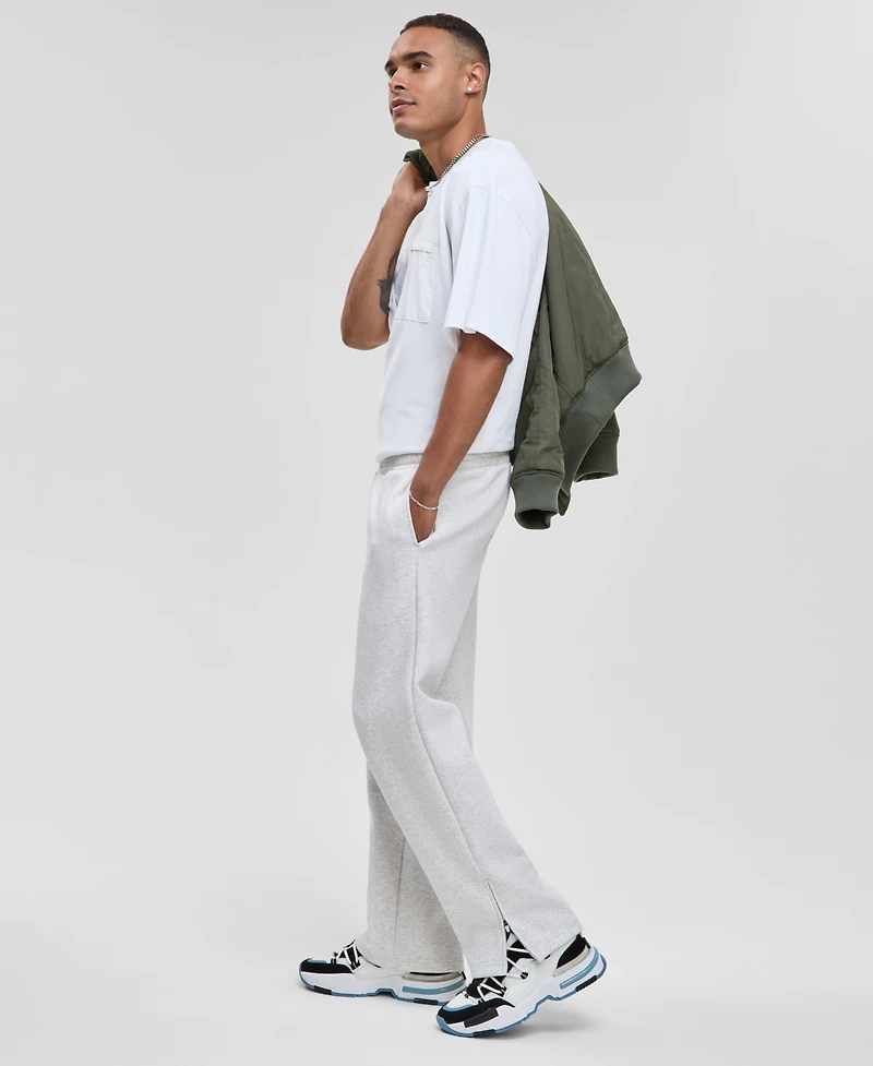 Mode of One Men's Relaxed-Fit Scuba Heather Sweatpants, Macy's Exclusive