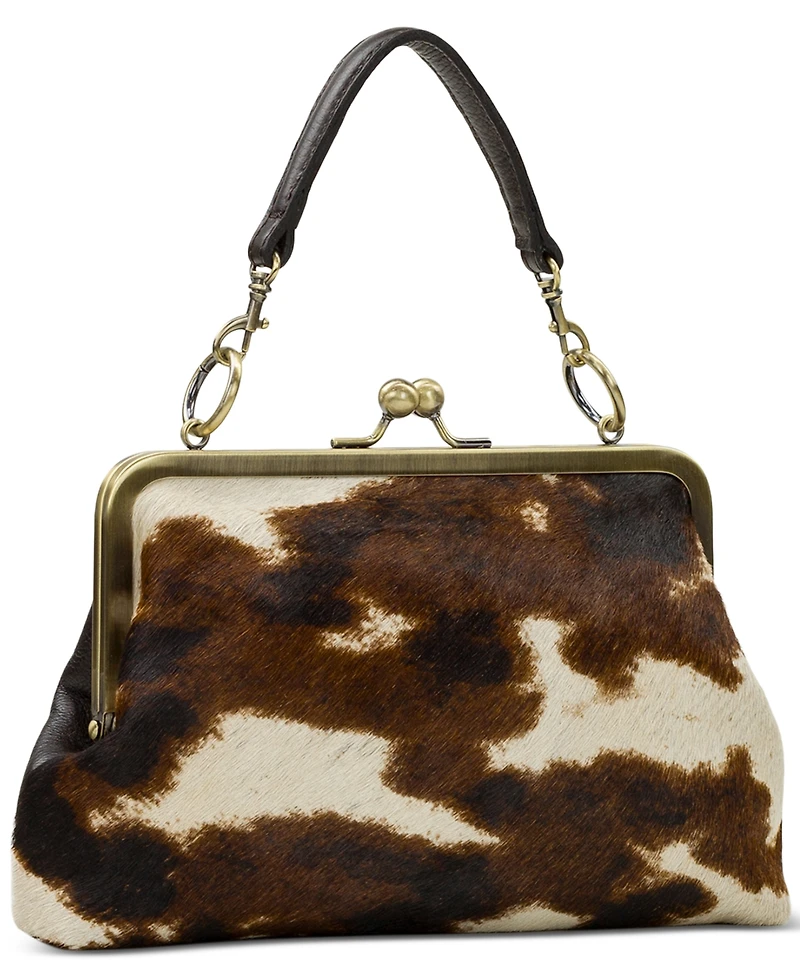 Patricia Nash Vione Small Leather Frame Bag