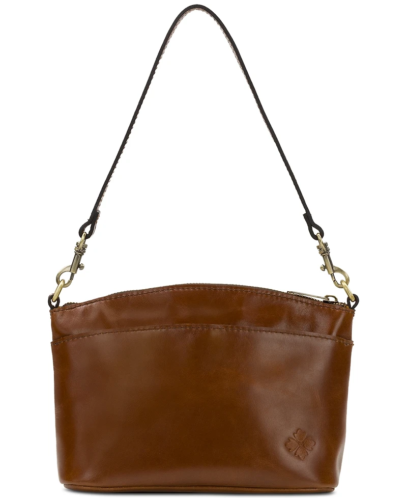 Patricia Nash Arlee Small Leather Weave Crossbody