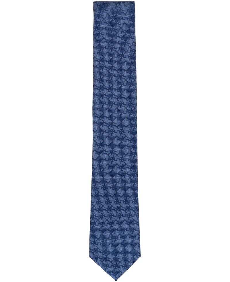Alfani Men's Tundra Abstract Pattern Tie, Macy's Exclusive