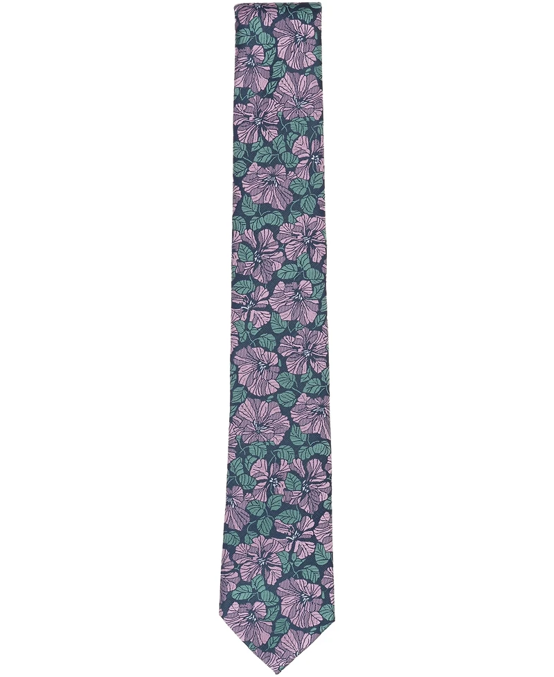 Bar Iii Men's Berkeley Floral Pattern Tie, Macy's Exclusive