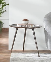 Convenience Concepts 19" Bali Metal End Table