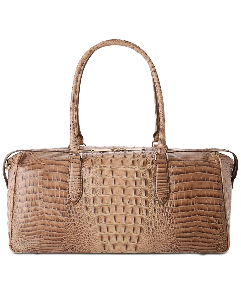 Brahmin Myla Extra Large Alden Road Leather Travel Bag