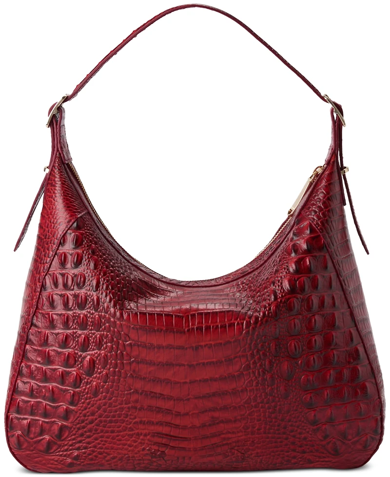 Brahmin Edie Large Alden Road Leather Shoulder Bag