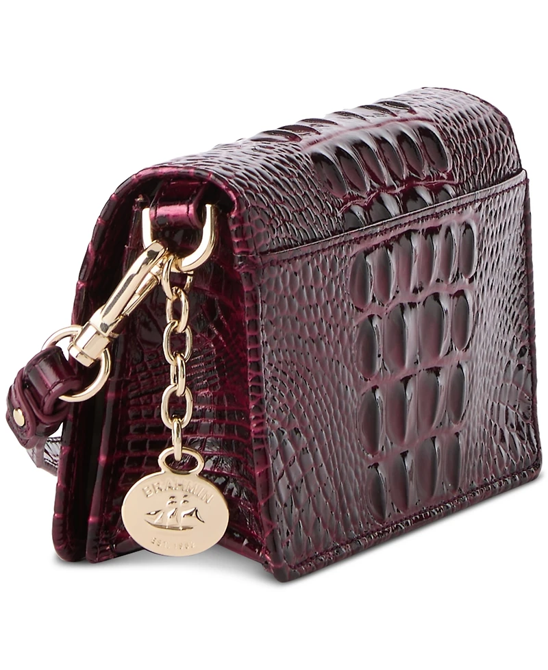 Brahmin Minuette Melbourne Mini Leather Crossbody Bag