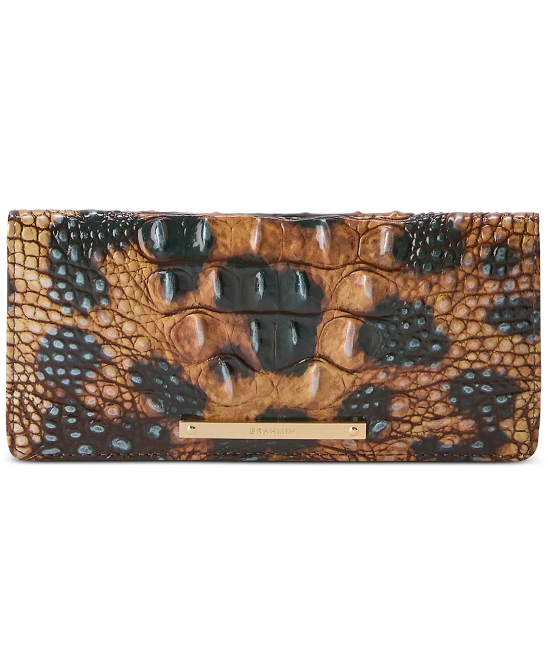 Brahmin Ady Melbourne Embossed Leather Wallet