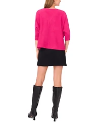 Vince Camuto Women's V-Neck Dolman-Sleeve Sweater