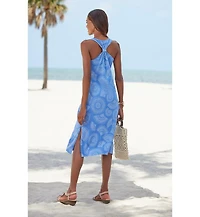 Lascana Women's Racerback Print Dress