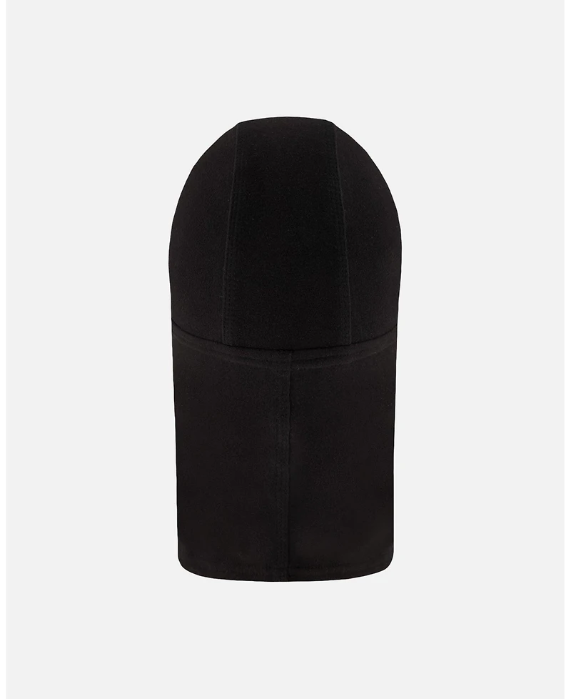 Deux par Kids Unisex Brushed Jersey Balaclava Black - Toddler|Child