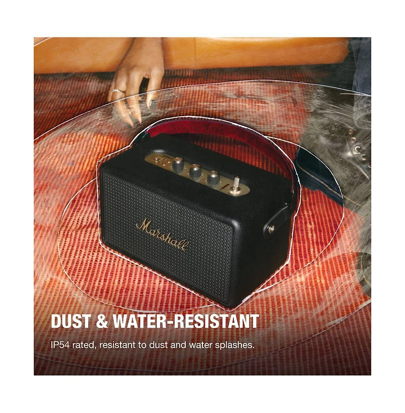Marshall Kilburn Iii Portable Bluetooth Speaker - Black