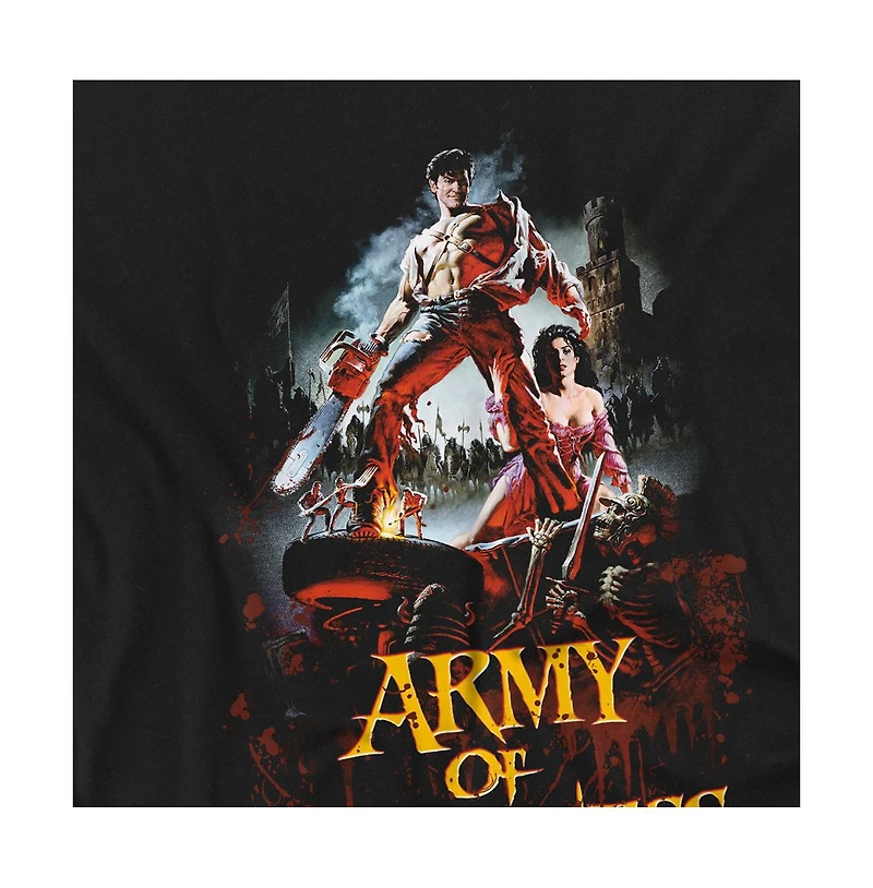 Logovision Big & Tall Army Of Darkness Bloody Poster T-Shirt