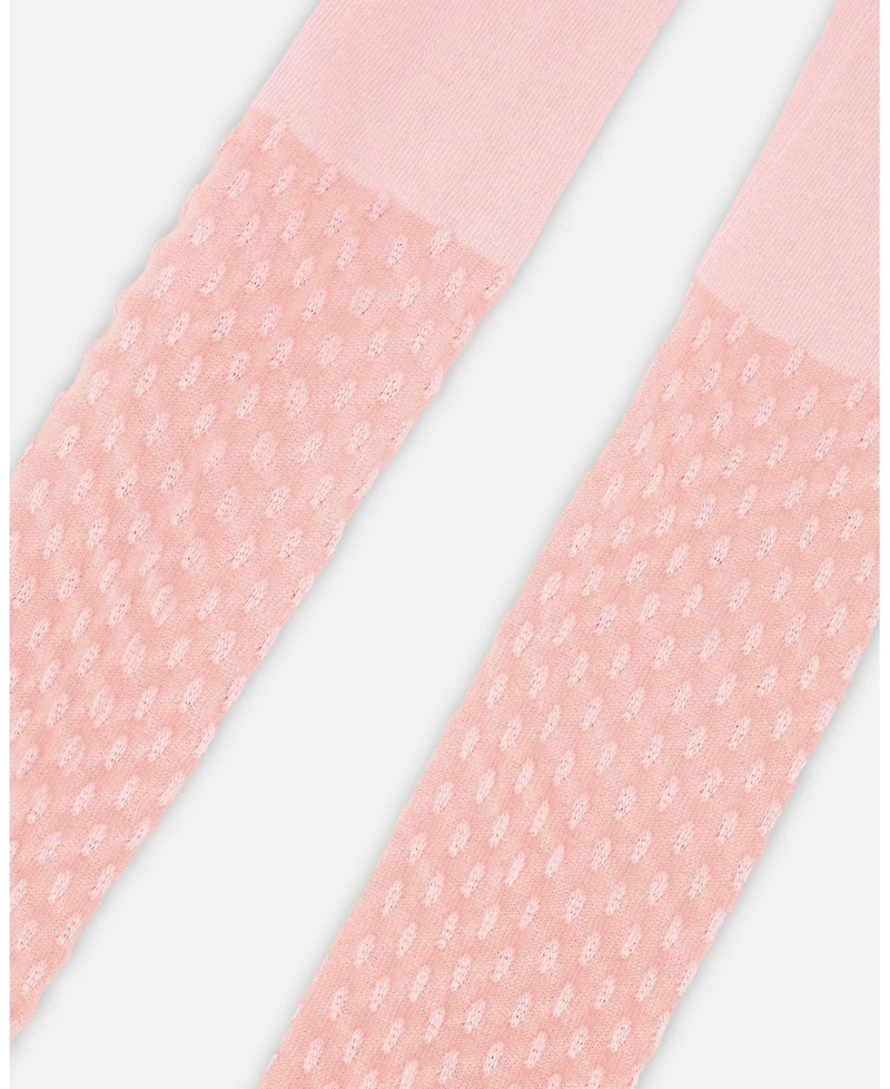 Deux par Girl Knit Tights Pink - Toddler|Child