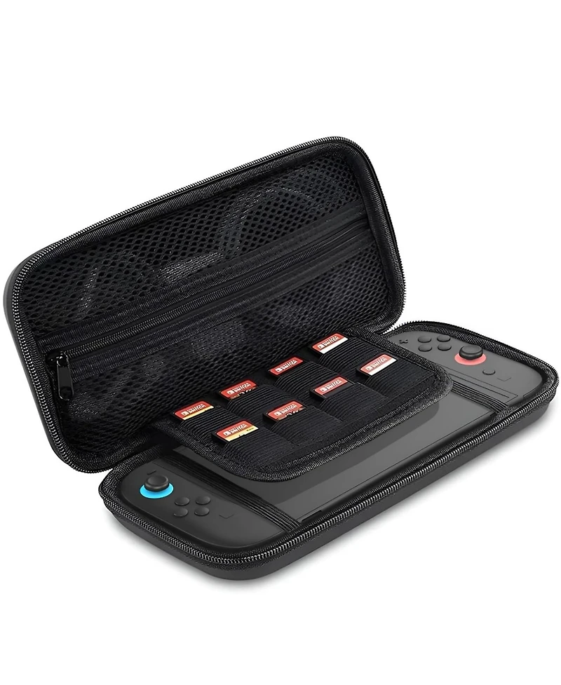 Nbcp Carrying Storage Case for Switch 2, Durable Hard Shell Messenger Bag, Soft Lining, 8 Game Card Slots, Protective Travel Storage