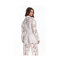 The Noli Shop Women's Celeste Jean Jacket - White