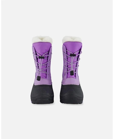 Deux par Girl Winter Boots Lavender with Removable Liner - Toddler|Child