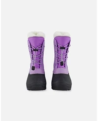 Deux par Girl Winter Boots Lavender with Removable Liner - Toddler|Child