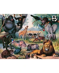 New York Puzzle Company Animals of Africa 1000 Piece Puzzle