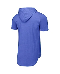 Majestic Threads Men's Royal New York Mets Tri-Blend Hoodie T-Shirt