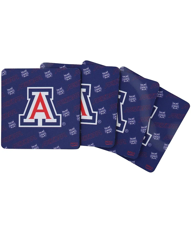Indigo Falls Arizona Wildcats 4-Pack Square Repeat Coaster Set