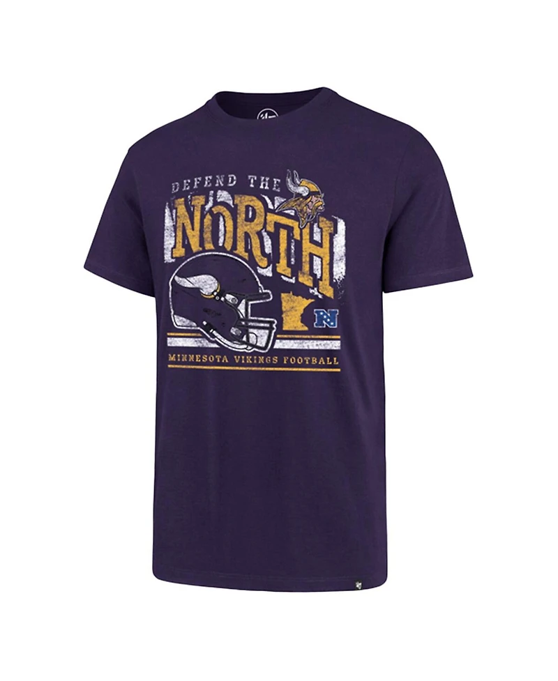 47 Brand Men's Purple Minnesota Vikings Regional Super Rival T-Shirt