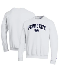 Champion Men's White Penn State Nittany Lions Arch Over Logo Pullover Sweatshirt