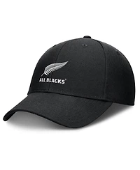 Fanatics Men's Black New Zealand Rugby All Blacks Essentials Adjustable Hat