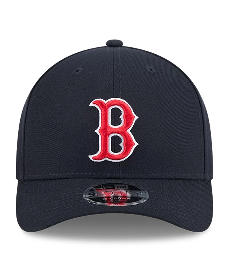 New Era Men's Navy Boston Red Sox Baseball Hall of Fame 9FORTY M-Crown Adjustable Hat