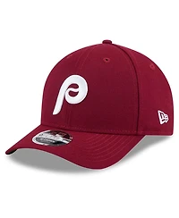 New Era Men's Maroon Philadelphia Phillies Baseball Hall of Fame 9FORTY M-Crown Adjustable Hat