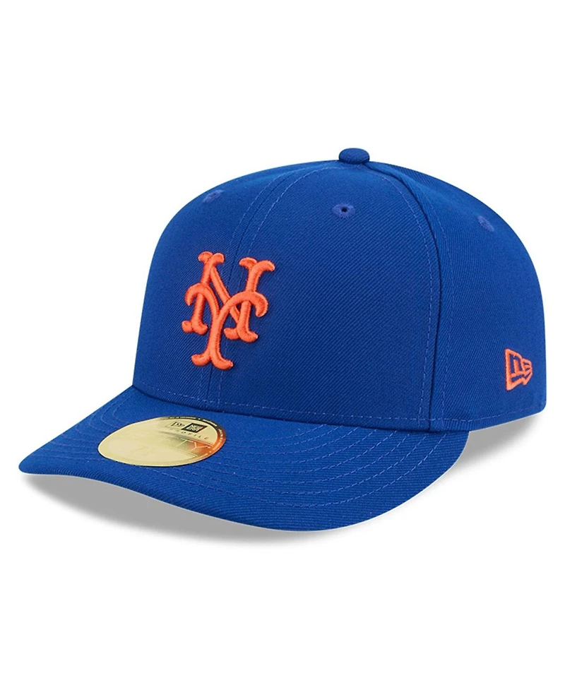 New Era Men's Royal York Mets Baseball Hall of Fame 59FIFTY Low Profile Fitted Hat