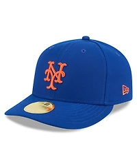 New Era Men's Royal York Mets Baseball Hall of Fame 59FIFTY Low Profile Fitted Hat