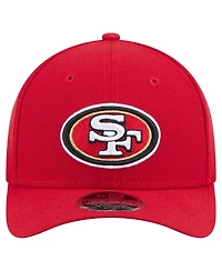New Era Men's Scarlet San Francisco 49ers Team Collection 9FORTY M-Crown Adjustable Hat