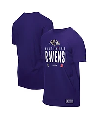New Era Men's Purple Baltimore Ravens 2025 Nfl Training Camp T-Shirt
