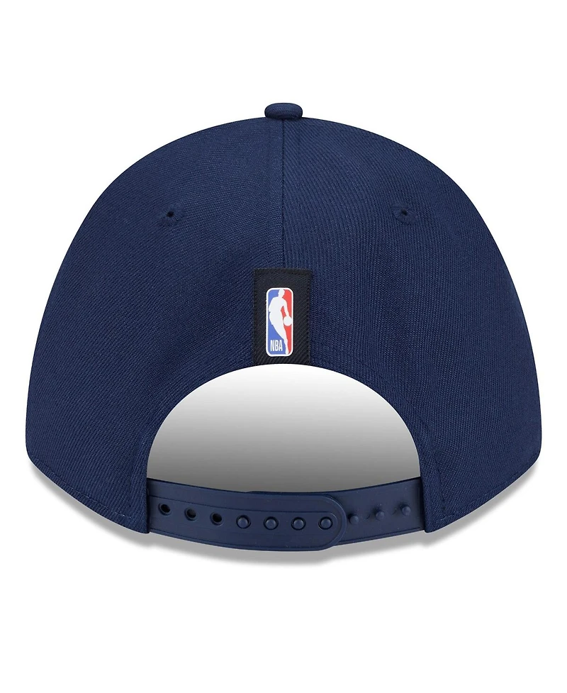 New Era Men's Navy Minnesota Timberwolves 2025 Nba Draft M-Crown A-Frame 9FORTY Adjustable Hat