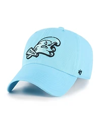 '47 Brand Men's Coastal Blue Tulane Green Wave Clean Up Adjustable Hat