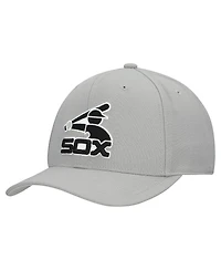Mitchell & Ness Men's and Women's Gray Chicago White Sox Basic Coop Pro Adjustable Hat