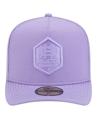 New Era Men's Purple Houston Dynamo Fc Color Pack A-Frame 59FIFTY Fitted Hat