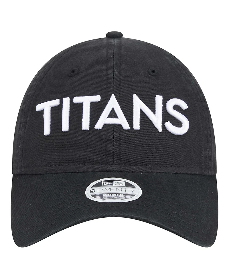 New Era Women's Black Tennessee Titans Cece 9TWENTY Adjustable Hat