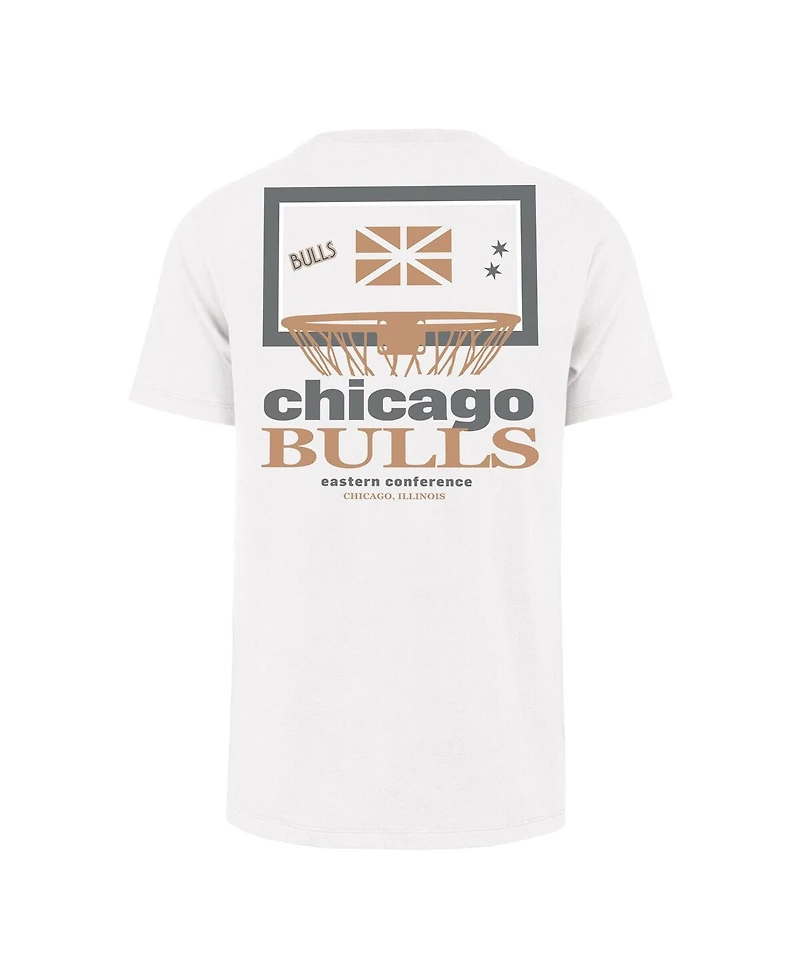 '47 Brand Men's White Chicago Bulls City Edition Backboard T-Shirt