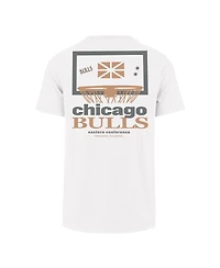 '47 Brand Men's White Chicago Bulls City Edition Backboard T-Shirt
