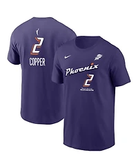 Nike Men's Kahleah Copper Purple Phoenix Mercury Explorer Edition Name Number T-Shirt