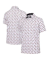 Mlb Vip Exclusive Men's White San Francisco Giants Lou Seal Polo Shirt
