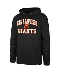 '47 Brand Men's Black San Francisco Giants Velocity Headline Pullover Hoodie