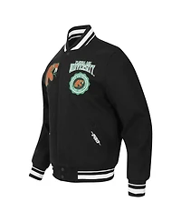 Pro Standard Men's Black Florida A & M Rattlers Crest Wool Full-Zip Jacket